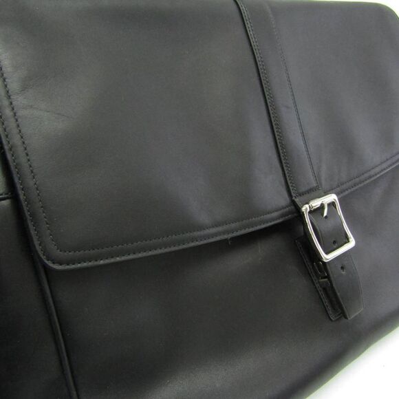 Coach Black Leather Briefcase Bag (Pre-Owned) - Picture 13 of 15